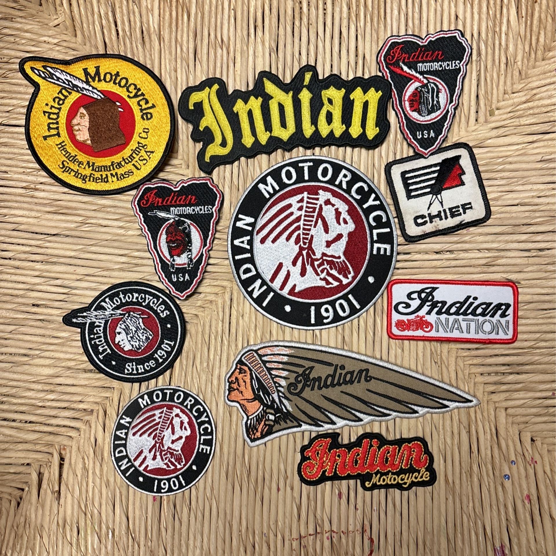 Indian Motorcycle Patches