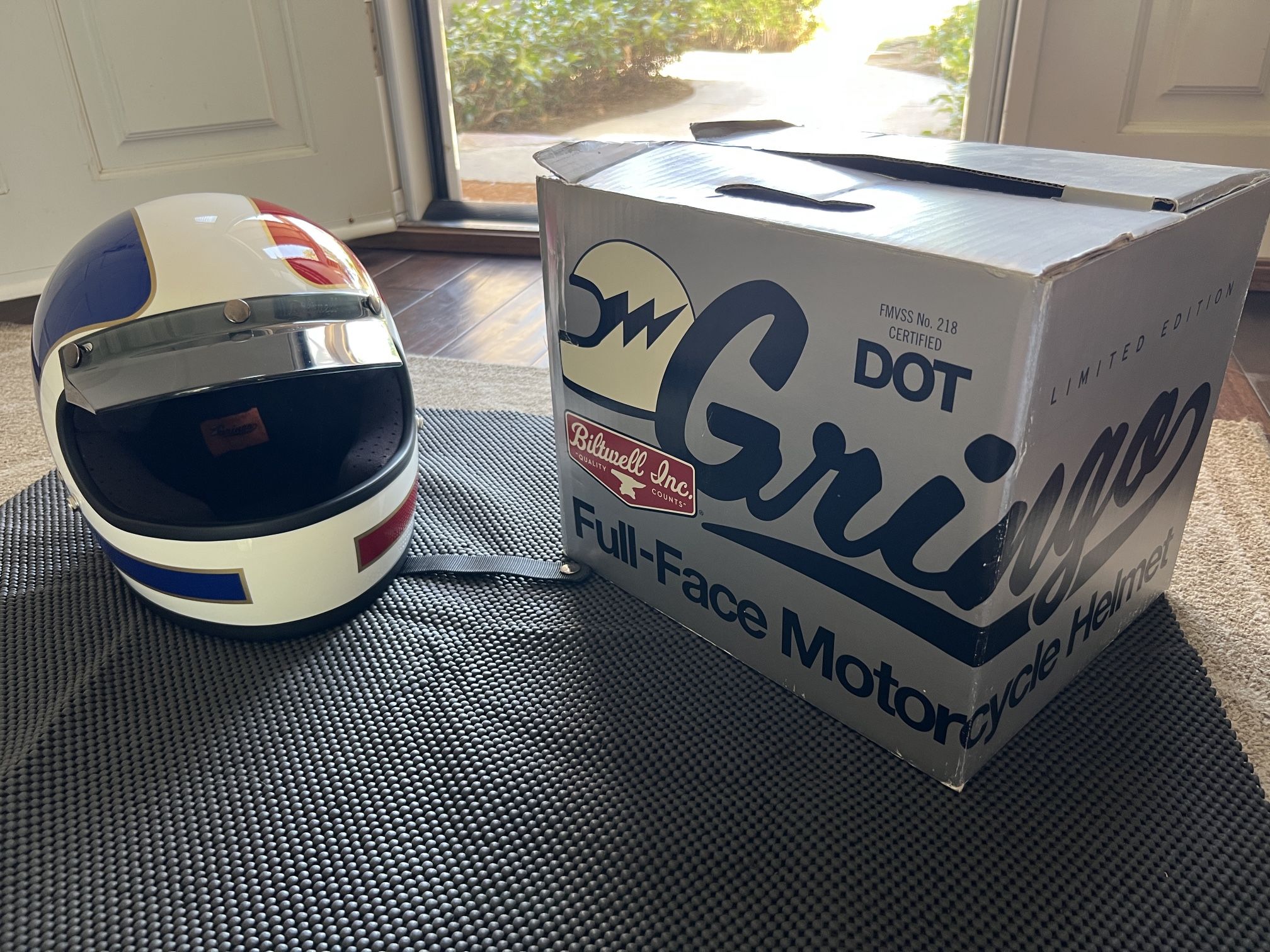 Gringo Tracker Motorcycle Helmet - Limited Edition