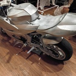 X6 Mini Pocket Bike Electric Start Runs Just Need Light 