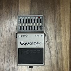 Boss GE-7 Equalizer Guitar Effects Pedal
