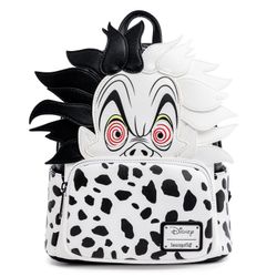 Disney Cruella De Vil Loungefly Mini Backpack 