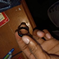 Black Tungsten Ring
