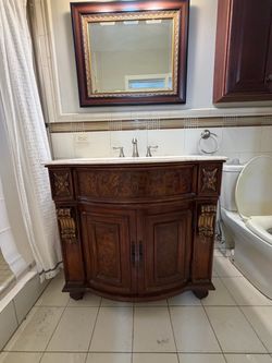 Sink Mirror and cabinet