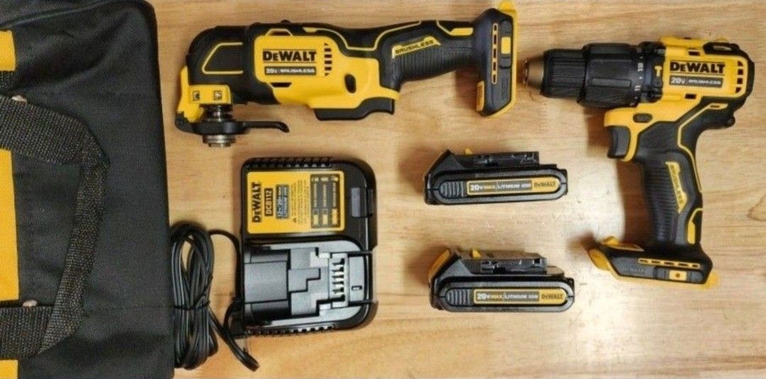Dewalt Hammer Drill
Multitool
Kit