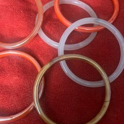 Glass Bangle Bracelets