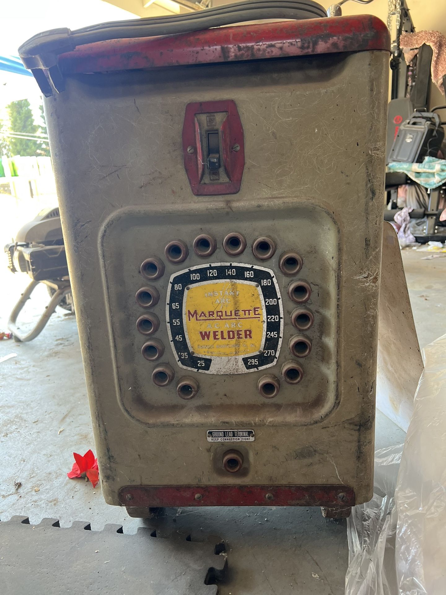 old stick welder