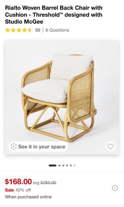 Woven Chair By Studio McGee