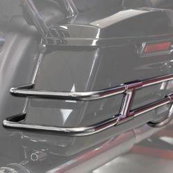 Hard Saddlebag Bracket Guards Set Fit For Harley Touring '14-'24
