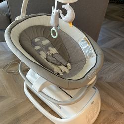 Graco sense2soothe 2-in-1 baby swing and portable rocker with cry detection