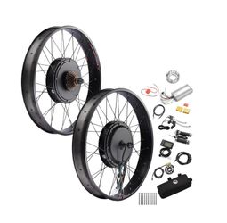 Bicycle Motor Kit Fat Bike Conversion Kit 1500W 48V 26" Front and Rear Option - Memorial Day Sale
