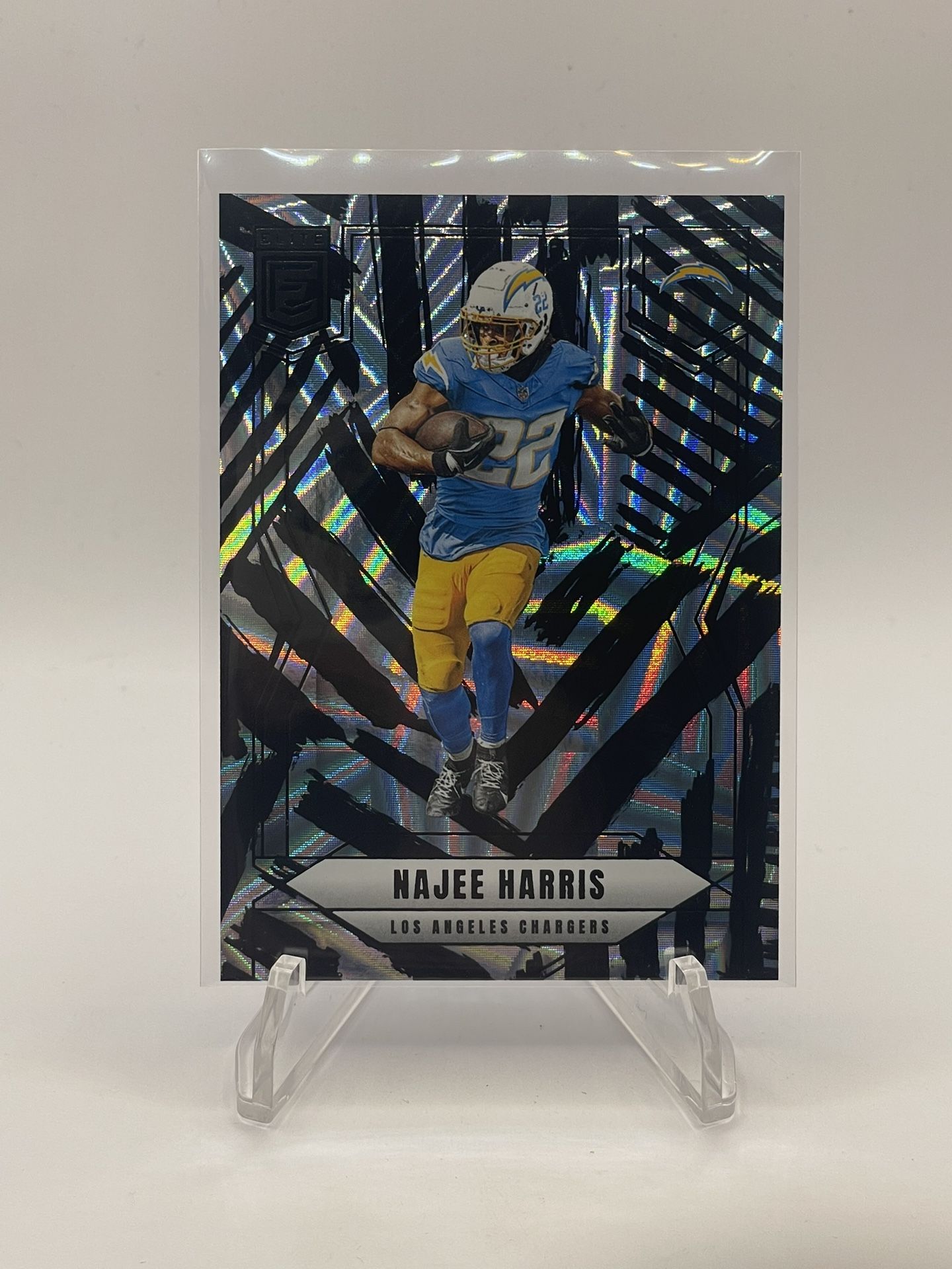 Najee Harris Razzle Dazzle Case Hit SSP Chargers Uniform