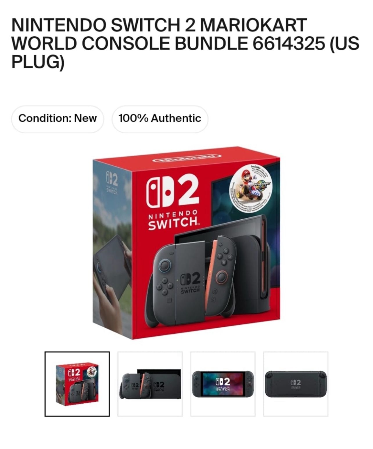 Nintendo Switch 2 Bundle