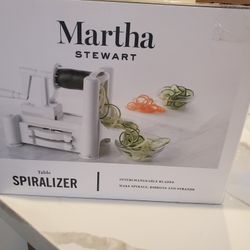 Brand New In Box (Never Opened) Martha Stewart Table Spiralizer