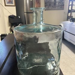 Vase Glass Light Blue