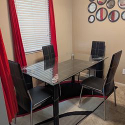 Table, Chairs, Coffee Table, Bar Stool