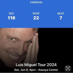 Luis Miguel Concert - Concierto de Luis Miguel - 06/08/24