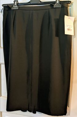 NEW With Tags Cartier ~ Black Polyester Uniformes Skirt - EU Size 40.