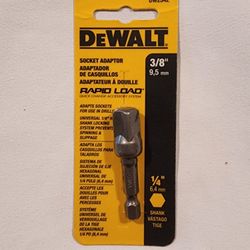 Dewalt 2542& 2541 Socket Adaptor 1/4 & 3/8