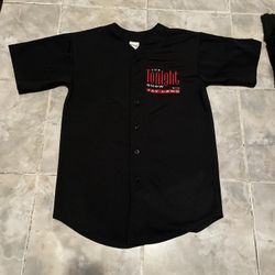 Vintage 90s The Tonight Show With Jay Leno Cast & Crew Employee Jersey SZ M RARE