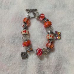 Pandora-style charm bracelet 