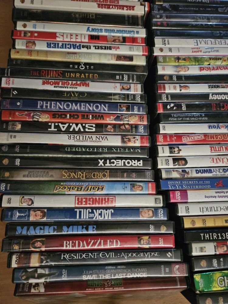 Over 100 Dvds For Sale