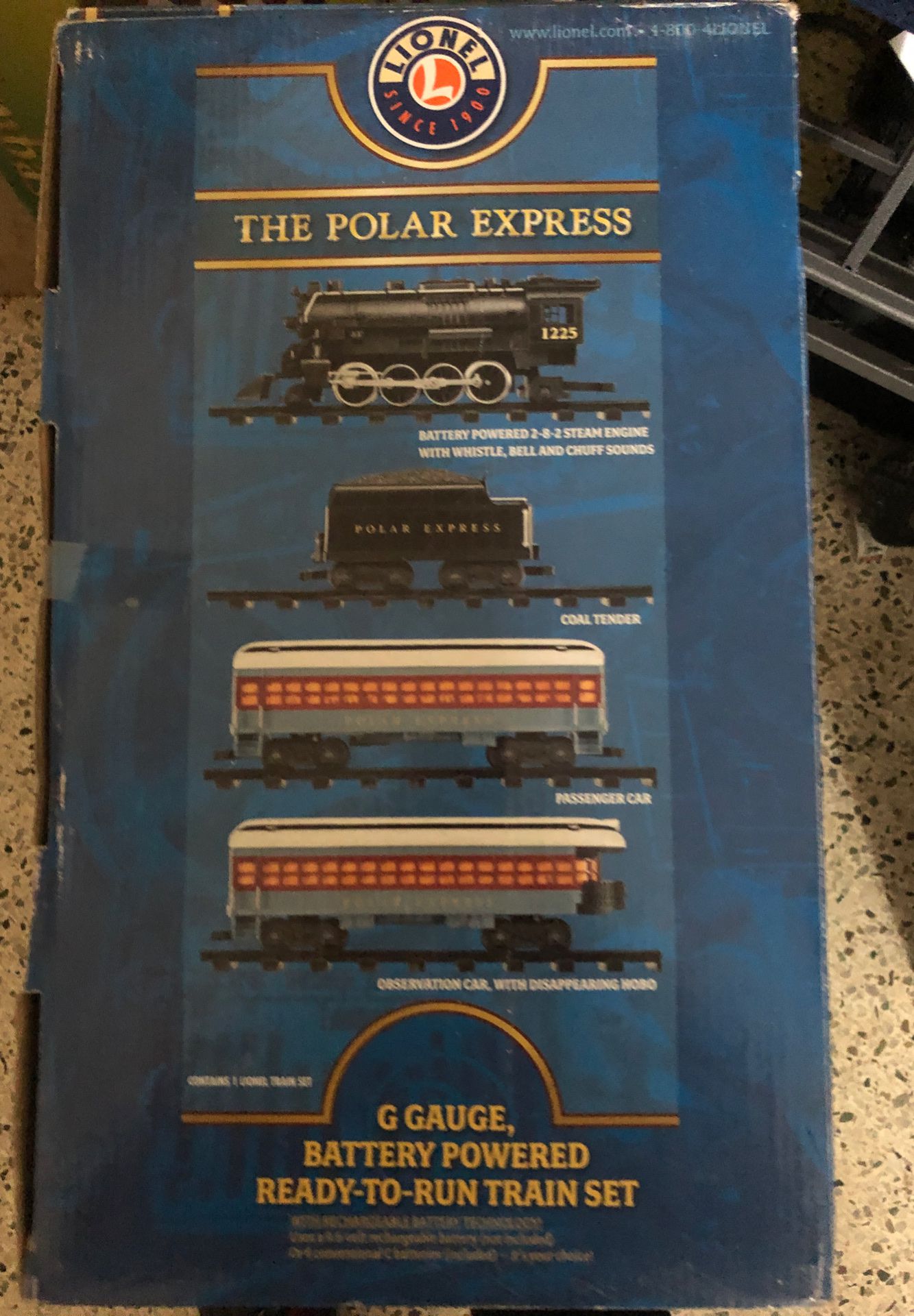 polar express g gauge train set