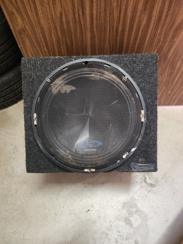 Alpine 12in Subwoofer