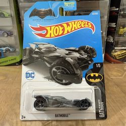 🎬🎥 HOT WHEELS 2015 - Batman VS Superman Dawn of Justice - Batmobile - Batman 1/5 - 237/365 - DC MOVIE Die Cast Toy 🎬🎥