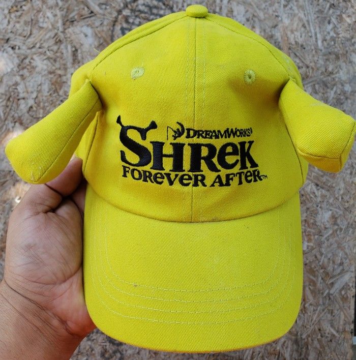 Dreamworks McDonalds Shrek Forever After Strap back Hat With Ears