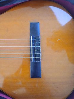 Vintage Japanese acoustic guitar