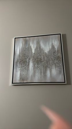 24x24 Framed Modern Wall Art