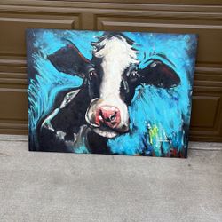 Cow Painting Portrait 