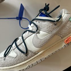 Nike Dunk Off-White Lot 16 Of 50- Size 10.5