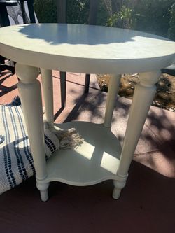 Small round table