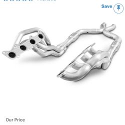 TRADE - Texas Speed Long Tube Catless Headers For 2018-2023 Mustang GT