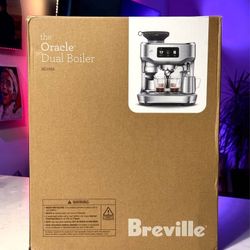 Breville Oracle Dual Boiler Espresso Coffee machine - New!