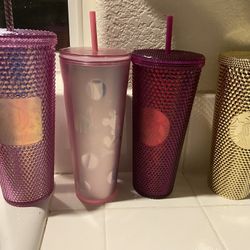 4 Starbucks Big Cup  $10 Each Or $30 Por All Of Them 