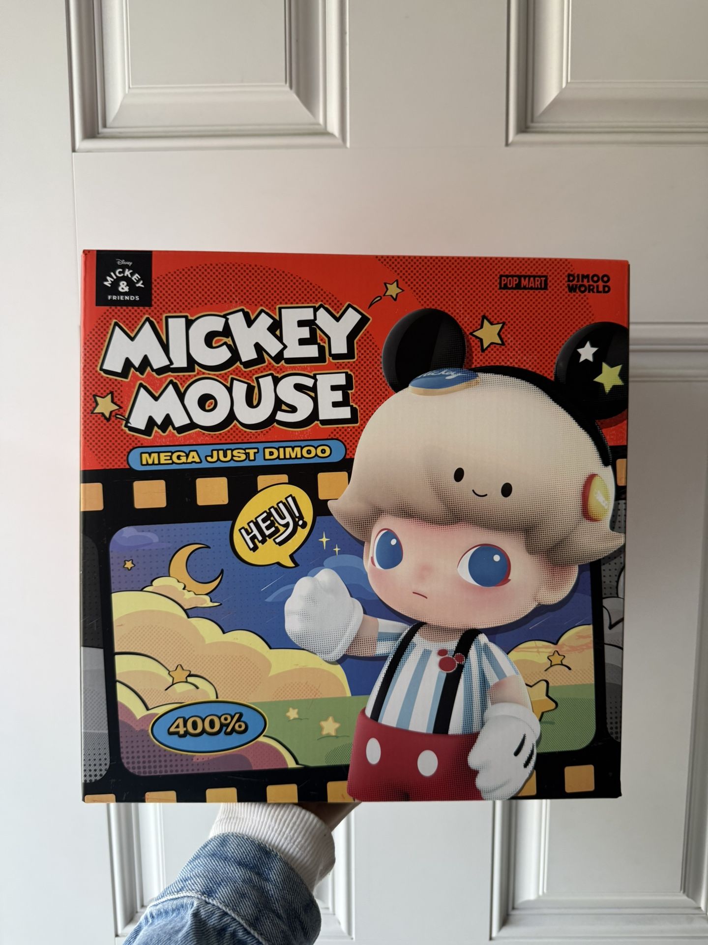 MEGA JUST DIMOO 400% Mickey Mouse2BOX】MEGA JUST DIMOO 400% Mickey 