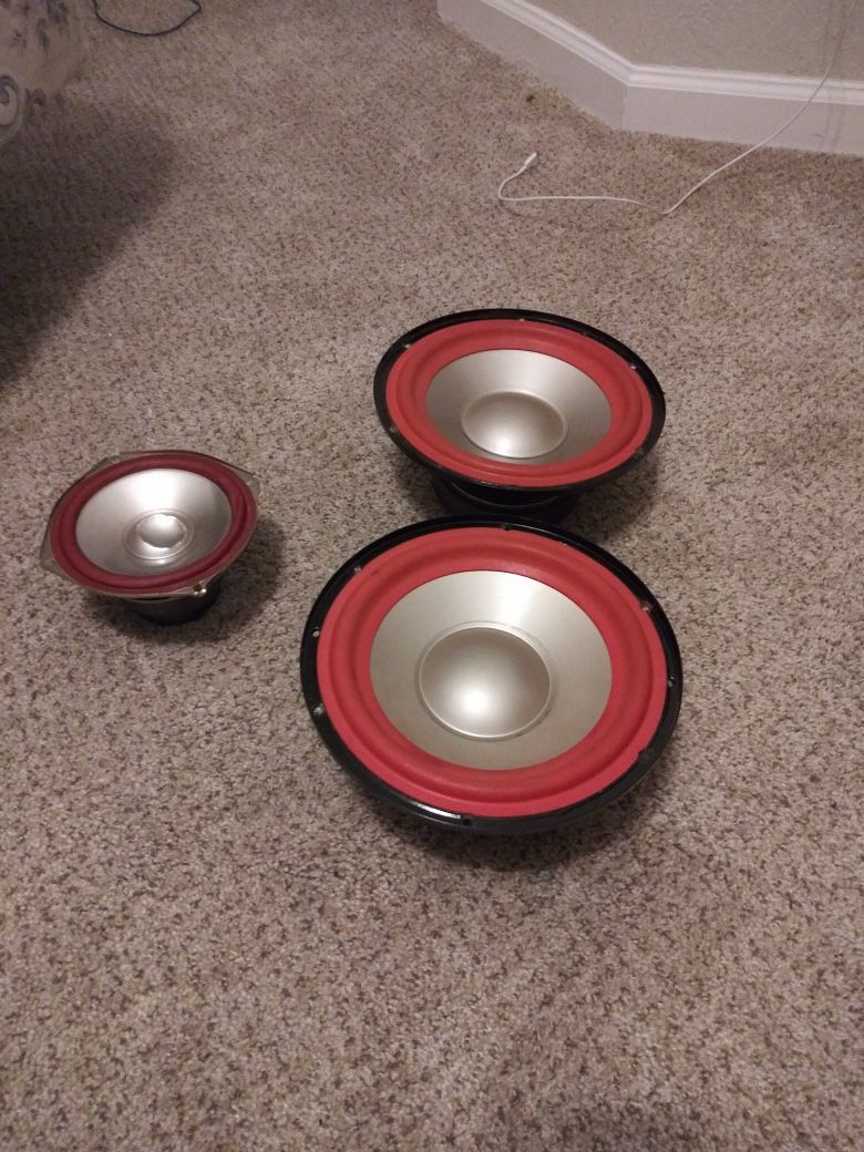 Subwoofer speakers turbo boosted
