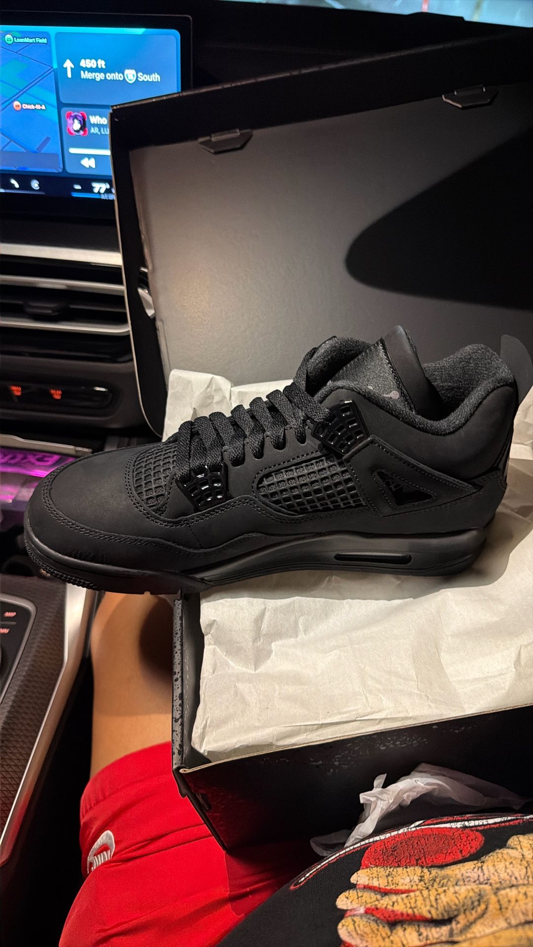 Jordan 4 Black Cat New 