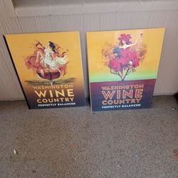 2    WINE  POSTERS wash State