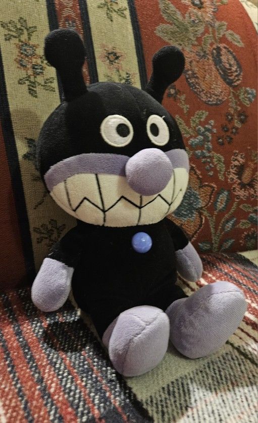 SEGA TOY ANPANMAN GRATE BAIKINAN STUFFED PRECHII BEANS PLUSH TOY