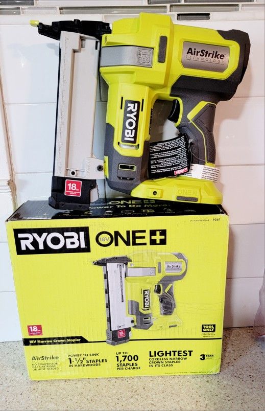 Narrow Crown Stapler (Tool Only)
