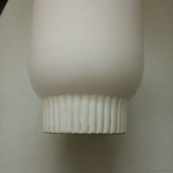 White Ceramic Pot For Plants Or Interior Decorating