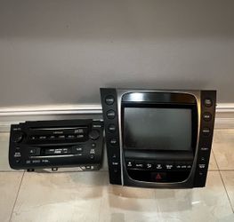OEM Lexus GS 2007-2011 Navigation Screen & Mark Levinson Head Unit – Complete Set