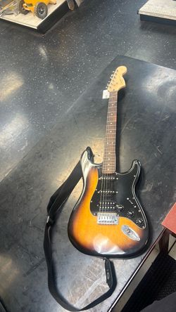 Fender Stratocaster Electric Guitar with Strap