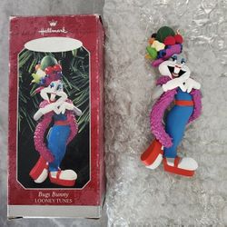 Hallmark Keepsake Ornament Bugs Bunny Looney Tunes Carmen Miranda 1998 Christmas