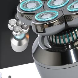 Head Shavers for Bald Men: Upgraded Detachable Head Shaver，6D Floating Heads，Dry