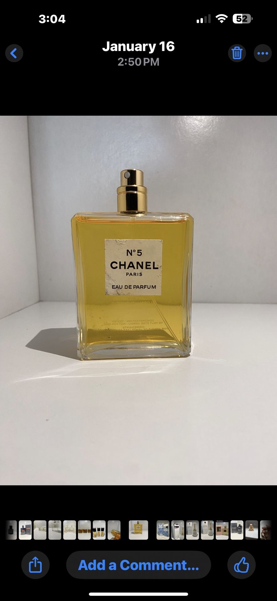 Chanel N5 FULL But Miss Cap