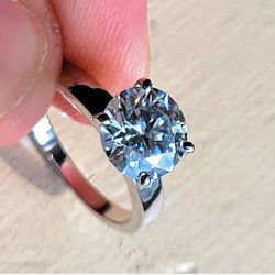 1ctw Natural Diamond Ring Size 7